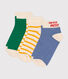 3 paires de chaussettes en coton enfant