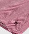 Katoenen dames-T-shirt met korte mouwen - L'Iconique rood AMARANTE/ MARSHMALLOW