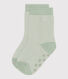 Chaussettes en coton anti dérapante bébé