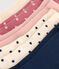 5 paires de chaussettes en coton pois enfant variante 1