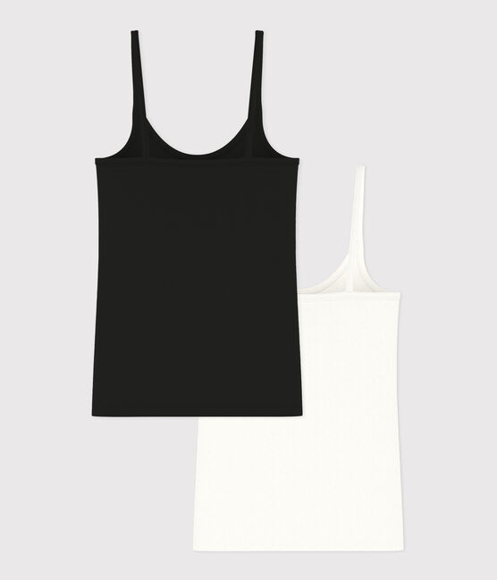 Chemises à bretelles L'ICONIQUE en coton fin Femme variante 1