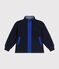 Veste zippée en polaire enfant jour garçon bleu SMOKING