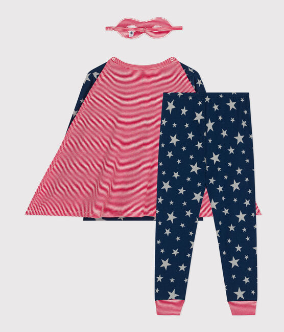 Glow-in-the-dark pyjama voor kleine meisjes en jongens van katoen INCOGNITO/ MULTICO