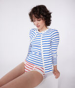 blanc MARSHMALLOW/bleu PERSE